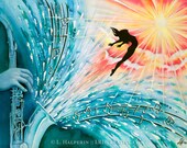 Rise Above It - Premium Quality Giclee Print of Original Watercolor Painting