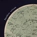 Antique Celestial Sphere Print Astronomy Chart Northern Hemisphere Stars Constellations