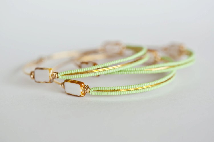Lime Green LovelyB Bracelet