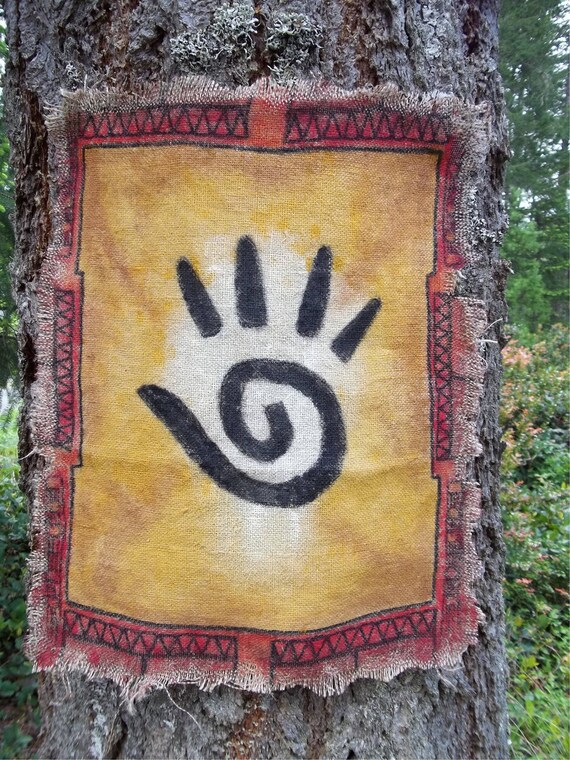 URU Yeesha Hand Symbol Journey Cloth