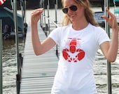 Hell yes it's a lobster. Women's t-shirt.