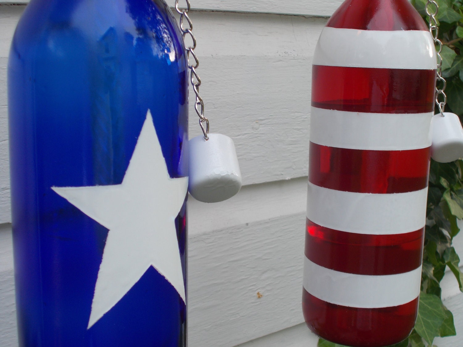 Stars & Stripes Patriotic Bottle Torch Set