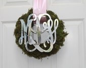 Gorgeous personalized 10 inch 3 letter colorful custom acryllic monogram - perfect for walls, doors - anywhere.