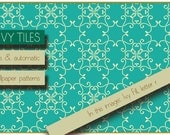 IVY TILES FILL -  create endless patterns/wallpapers/backgrounds with this pattern font