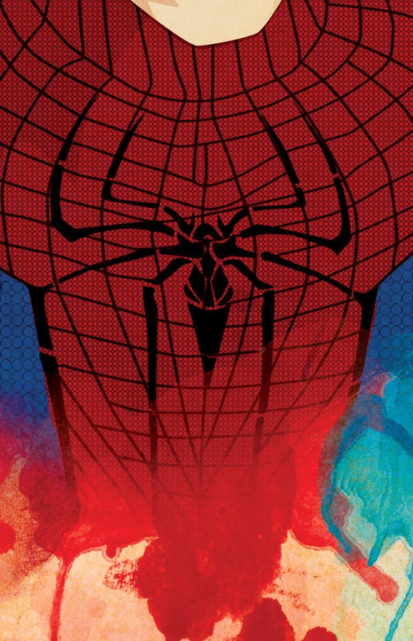 Spider-man: "With Great Power Comes Great Responsibility" 9 x 14 Print