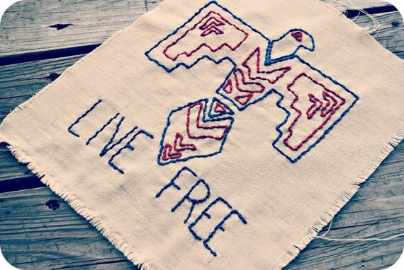 SALE was 42. FREE SHIPPING. daya. an americana-inspired tribal thunderbird.