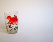rose tattoo retro glass