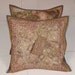 indian 2 pcs cushion cover. throw pillow beads work decorative art wall hanging