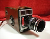 Retro Kodak 8mm Movie Camera Escort 8 Zoom 1960's