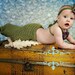 Little Mermaid crochet set -- Made to Order-- Newborn-3months -- available in newborn-2t sizes