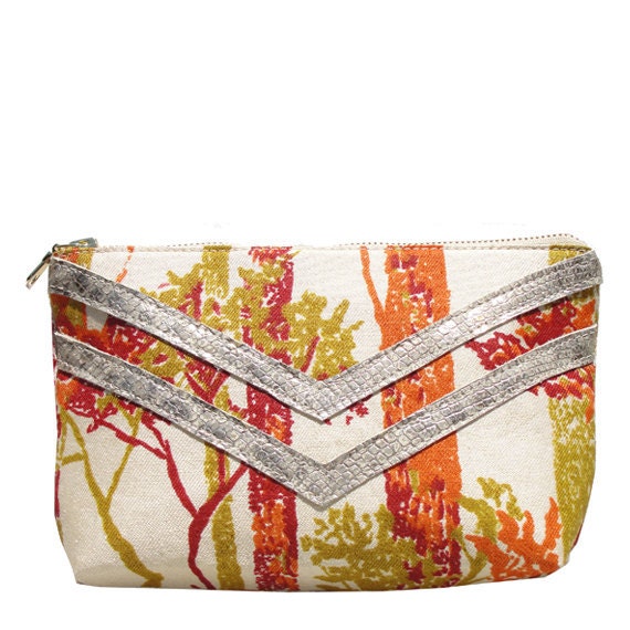 Savannah: Clutch and Cosmetic Case