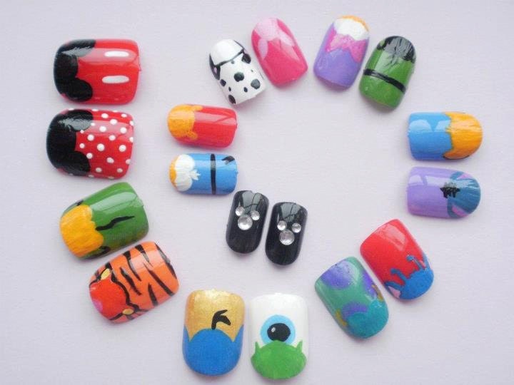 False Nails Disney (choose your characters)