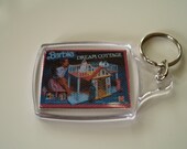 Barbie Dream Cottage Box Design Keychain / Keyring