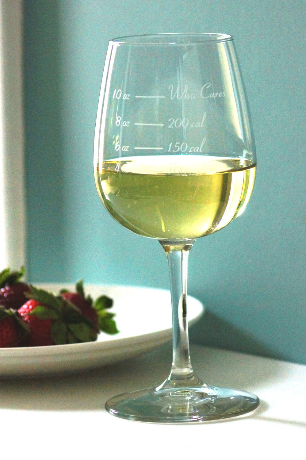 Caloric Cuvee: The calorie counting wine glass