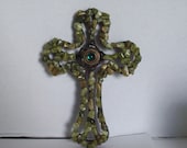 Green Stone Cross