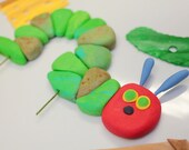 Hungry Fondant Worm Cake Topper 1 qty for cupcakes or birthday cake