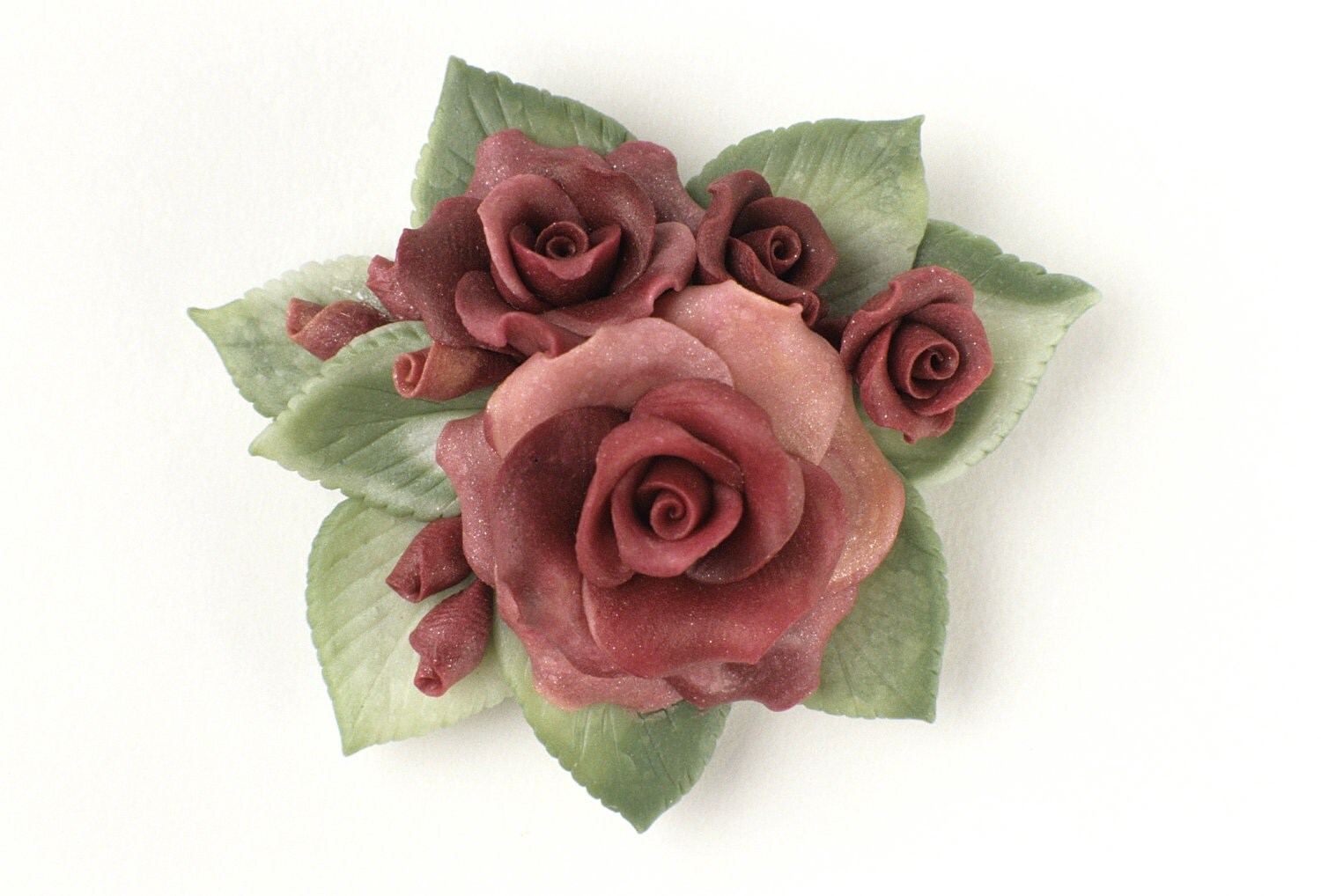 brown rose bouquet