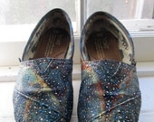 Custom Painted Galaxy Space TOMS