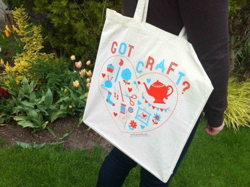 Got Craft Limited Edition Screen Printed Tote Bag
