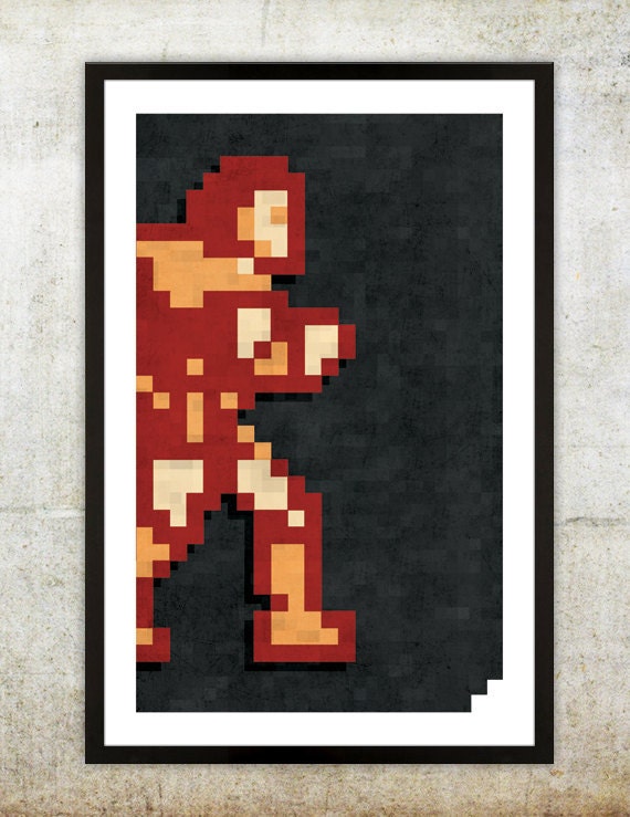 Retro NES Castlevania inspired print 11X17"