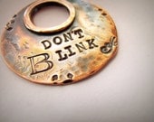 Don't Blink Dr. Who Pendant