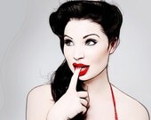 Retouching and photomanipulation.