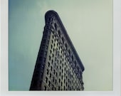 Polaroid Print 5x7 -  Flatiron Building - New York City