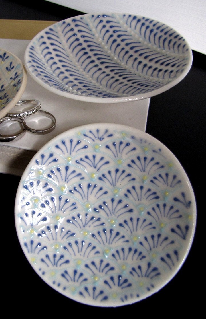 Petite Dish in Blues