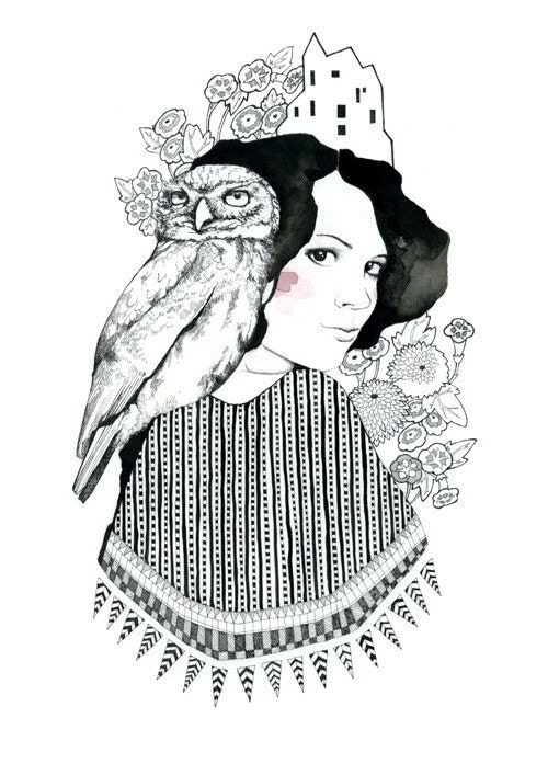 Like Foxes Through Fences - Limited Edition Print