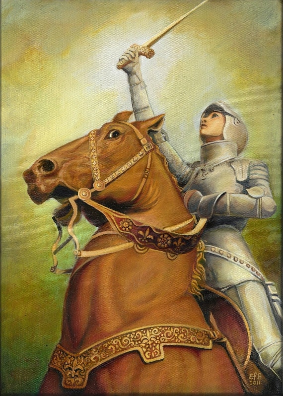 Joan of Arc - The Maid of Orléans 5x7 Greeting Card
