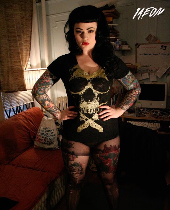 heavy metal clothing, spring, plus size, skull, black t shirt, 18, 1AEON burnout deep v neck black shirt w Golden giant skull - women's XXL