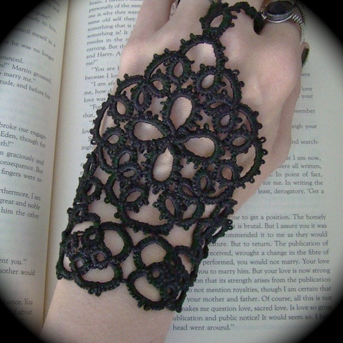 Tatted Slave Bracelet - The Queen's Hand