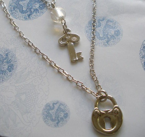 Lock and Key Necklace