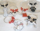 Dog Lover's Delight Wine Charms