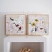 Flower Painting , Collage Mixed Media Painting , Whimsical Nature Painting , One of a Kind