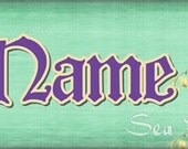 Beautiful Vintage Lady and flowers Etsy shop banner and avatar OOAK by Sea Dream Studio