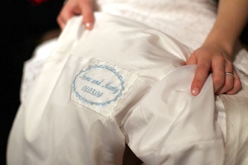 Wedding Dress Label Tag