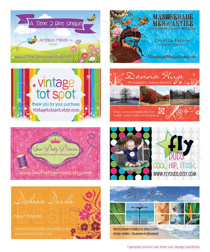 Business Card Custom Graphic Design