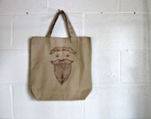 birds n' beard tote