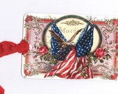 Vintage American Flag  -  Fourth of July Tags  -  by Bluebird Lane
