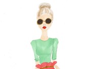 June - Fashion Illustration - Brooke Hagel