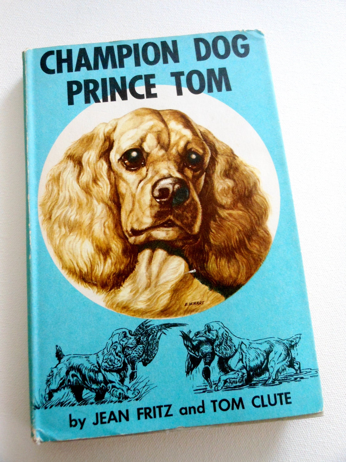 Vintage "Champion Dog Prince Tom" Childrens Book