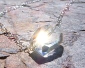 Crystal Quartz Sterling Silver Necklace
