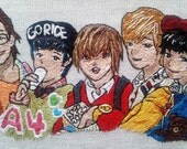 B1A4 Beautiful Target fan art stitch Kpop