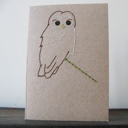 Tawny Owl Card