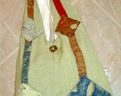 boho hippie retro medallion patchwork sling...by mia baggali