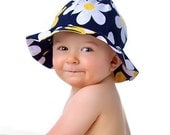 Sun Hat Pattern Baby Toddler Children - Reversible - PDF Sewing Pattern