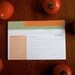 12 CILANTRO Recipe Cards 4x6 in Muslin Bag