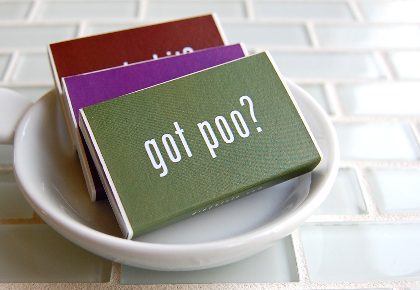 Hilarious joke gift matchboxes -- Got Lites II