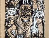 Lets Make a Deal limited edition Deadwood themed screen print